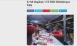 AHM Siapkan 175 BSH Dibeberapa Titik