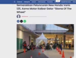 Semarakkan Peluncuran New Honda Vario 125, Asmo Motor Kalbar Gelar “Skena Of The Wheel”