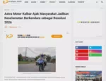 Astra Motor Kalbar Ajak Masyarakat Jadikan Keselamatan Berkendara sebagai Resolusi 2026