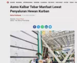 Asmo Kalbar Tebar Manfaat Lewat Penyaluran Hewan Kurban