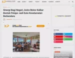Sinergi Bagi Negeri, Astra Motor Kalbar Bentuk Pelajar Jadi Duta Keselamatan Berkendara
