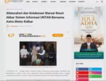 Silaturahmi dan Kolaborasi Warnai Reuni Akbar Sistem Informasi UNTAN Bersama Astra Motor Kalbar