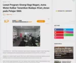 Lewat Program Sinergi Bagi Negeri, Astra Motor Kalbar Tanamkan Budaya #Cari_Aman pada Pelajar SMA