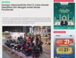 Scoopy Velocreativity Part 2: Cara Honda Dekatkan Diri dengan Anak Muda Pontianak