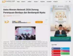 Astra Women Network 2026 Dorong Perempuan Berdaya dan Berdampak Nyata