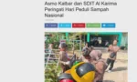 Asmo Kalbar dan SDIT Al Karima Peringati Hari Peduli Sampah Nasional