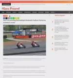 Aksi Cemerlang Ramadhipa Berbuah Podium Pertama di Moto3 Junior