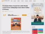 Pembelian Motor Honda Kini Lebih Mudah Lewat Promo SeMayNgat Astra Motor Kalbar di Sintang
