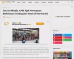 Zen on Wheels, AHM Ajak Perempuan Berkendara Tenang dan Aman di Hari Kartini
