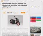 Honda Segarkan Vario 125, Tampilan Baru, Teknologi LED, dan Pilihan Tipe Street yang Lebih Ekspresif