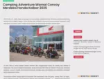 Camping Adventure Warnai Convoy Merdeka Honda Kalbar 2025