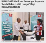 KLHN 2025 Hadirkan Semangat Layanan ‘Lebih Dekat, Lebih Hangat’ Bagi Konsumen Honda
