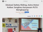 Edukasi Safety Riding, Astra Motor Kalbar Jangkau Karyawan PLTU Bengkayang