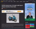 All New Honda Vario 125 Hadir Lebih Sporti dengan Sentuhan Street Style