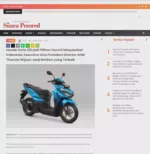 Honda Vario 125 jadi Pilihan Favorit Masyarakat Indonesia, Executive Vice President Director AHM Thomas Wijaya Janji Berikan yang Terbaik