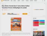 Mau Motor Honda Baru? Astra Motor Kalbar Tawarkan Promo SeMayNgat di Landak