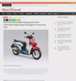 New Honda Genio Makin Bergaya Retro dan Fashionable Hadir dengan Penyegaran Terbaru dari AHM