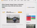 Bukan Sekadar Sampai Tujuan, Ini Resolusi Berkendara Aman 2026 dari Astra Motor Kalbar