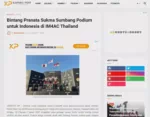 Bintang Pranata Sukma Sumbang Podium untuk Indonesia di IM4AC Thailand