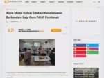Astra Motor Kalbar Edukasi Keselamatan Berkendara bagi Guru PAUD Pontianak
