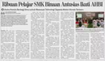 Ribuan Pelajar SMK Binaan Antusias Ikuti AHBI, Astra Honda Berbagi Ilmu untuk Wawasan Teknologi Sepeda Motor Honda Terbaru