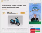 Honda Vario 125 Berubah Total, Kini Hadir dengan Sentuhan Street Style