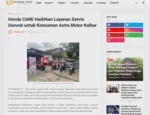 Honda CARE Hadirkan Layanan Servis Darurat untuk Konsumen Astra Motor Kalbar