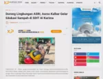 Dorong Lingkungan ASRI, Asmo Kalbar Gelar Edukasi Sampah di SDIT Al Karima