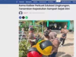 Asmo Kalbar Ajak SDIT Al-Karima Peduli Sampah