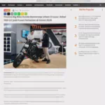 Pesona Big Bike Honda Berkonsep Urban Cruiser, Rebel 1100 CC jadi Pusat Perhatian di GIAAS 2025