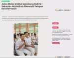 Astra Motor Kalbar Gandeng SMK N 1 Sekadau Wujudkan Generasi Pelopor Keselamatan
