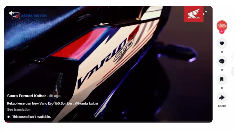 Rekap keseruan New Vario Evo 160, repost Honda Kalbar
