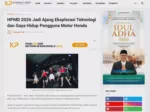 HPMD 2026 Jadi Ajang Eksplorasi Teknologi dan Gaya Hidup Pengguna Motor Honda