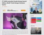 PT AHM Luncurkan Honda Scoopy Kuromi Edition, Skutik Trendi dengan Sentuhan Sanrio