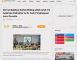 Inovasi Edukasi Safety Riding untuk Anak TK Antarkan Instruktur AHM Raih Penghargaan Asia-Oceania