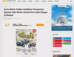 Astra Motor Kalbar Hadirkan Penawaran Spesial, Beli Motor Honda Kini Lebih Ringan di Melawi