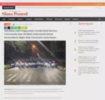 400 Bikers dari Paguyuban Honda West Borneo Community dan All Matic Kalimantan Barat Semarakkan Night Ride Cinematic Astra Motor
