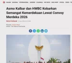 Asmo Kalbar dan HWBC Kobarkan Semangat Kemerdekaan Lewat Convoy Merdeka 2026