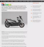 Honda Forza Diperbaharui dengan Penyegaran Fitur dan Tampilan Tegaskan Posisi Skutik Besar Prestisius dengan Kemewahan, Teknologi, dan Kenyamanan Berkendara