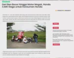 Dari Ban Bocor hingga Motor Mogok, Honda CARE Siaga untuk Konsumen Honda