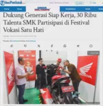 Dukung Generasi Siap Kerja, 30 Ribu Talenta SMK Partisipasi di Festival Vokasi Satu Hati