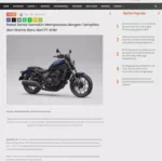Rebel Series Semakin Mempesona dengan Tampilan dan Warna Baru dari PT AHM