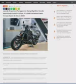 Jawab Ekspetasi Penggemar Sang Big Bike Honda Berkonsep Urban Cruiser, PT AHM Pamerkan New Honda Rebel di GIAAS 2025