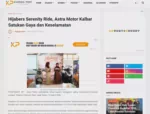 Hijabers Serenity Ride, Astra Motor Kalbar Satukan Gaya dan Keselamatan