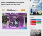 Honda Scoopy Hadirkan Edisi Terbatas Kuromi, Tampil Lucu dan Trendi