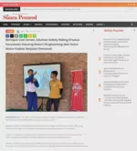 Bertajuk Cari Aman, Edukasi Safety Riding Khusus Karyawan Dayang Resort Singkawang dari Astra Motor Kalbar Berjalan Semarak