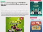 Promo JULIET Honda: Segera Pilih Motor Idaman, DP Mulai 800 Ribuan Bagi Warga Sekadau
