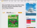 Bulan April Makin Hemat, Astra Motor Kalbar Beri Promo Menarik untuk Motor Honda Untuk Warga Ketapang
