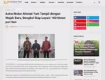 Astra Motor Ahmad Yani Tampil dengan Wajah Baru, Bengkel Siap Layani 160 Motor per Hari