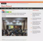 Sampaikan Pesan Keselamatan Berkendara Honda, Kampanye Cari Aman di Fisipol Untan Disambut Antusias